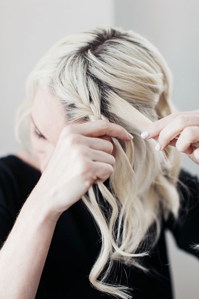 Comment faire une tresse latérale sur cheveux courts - Pauvre petite It Girl