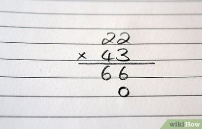 Comment faire à deux chiffres 5 étapes de multiplication (avec des images)