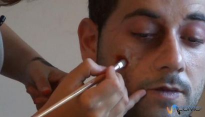 Comment faire étape Faux maquillage des plaies par étape - 10 étapes