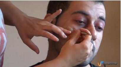 Comment faire étape Faux maquillage des plaies par étape - 10 étapes