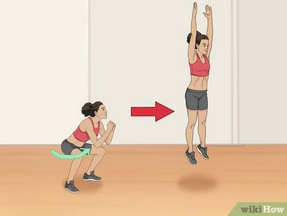Comment faire Jump Squats 14 étapes (avec photos)