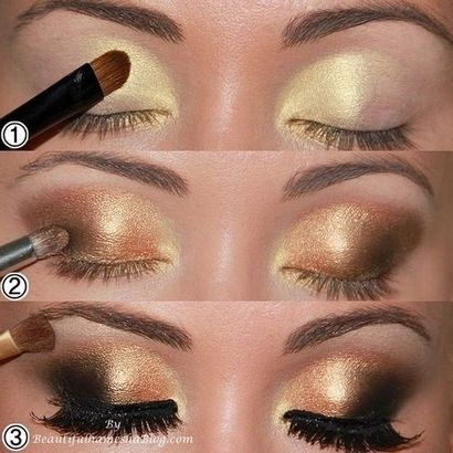 Comment faire Shimmery Maquillage des yeux