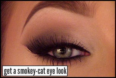 Comment faire le maquillage des yeux Smokey-chat