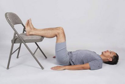 Wie kommen Sie Yoga Leg Inversions