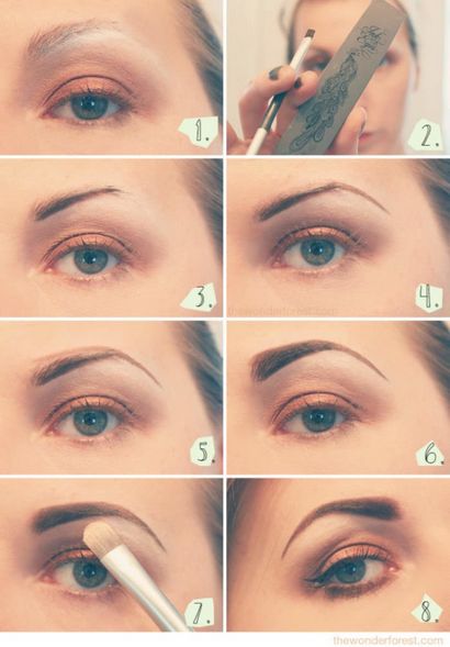 Comment faire vos sourcils avec l'eyeliner, MuslimState