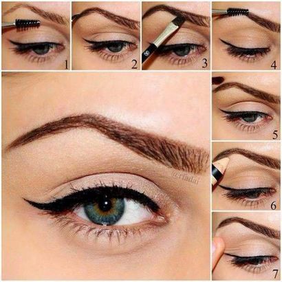 Comment faire vos sourcils avec l'eyeliner, MuslimState