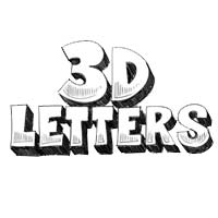 Wie zeichnet man 3D-Buchstaben