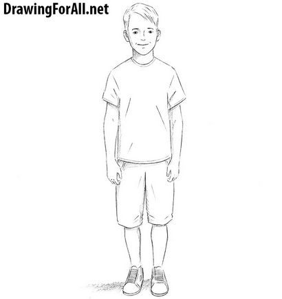 Comment dessiner un garçon