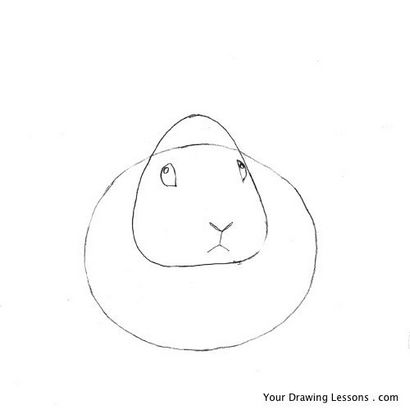 Wie man ein Häschen Draw - Ihre Zeichenunterricht