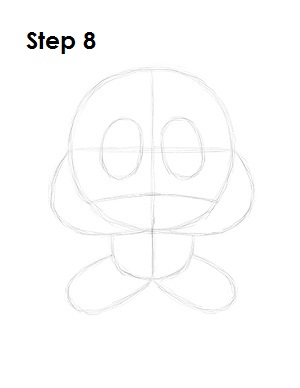 Comment dessiner un Goomba