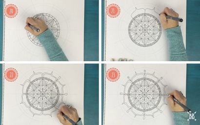 Wie ein Mandala zeichnen - eine Schritt-für-Schritt-Anleitung