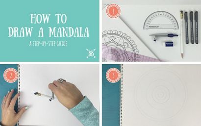 Comment dessiner un mandala - Une étape par étape Guide