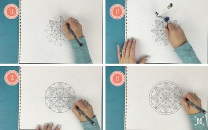 Wie ein Mandala zeichnen - eine Schritt-für-Schritt-Anleitung