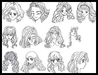 Comment dessiner les cheveux et les tutoriels & amp Dessin Visage; Dessin & amp; Comment dessiner droit ou s Personnes