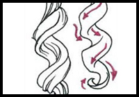 Comment dessiner les cheveux et les tutoriels & amp Dessin Visage; Dessin & amp; Comment dessiner droit ou s Personnes