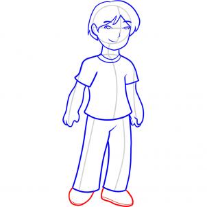 Comment dessiner comment dessiner un garçon pour les enfants