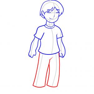 Comment dessiner comment dessiner un garçon pour les enfants