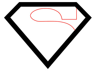 How To The Superman Logo To Draw - Zeichne Zentral
