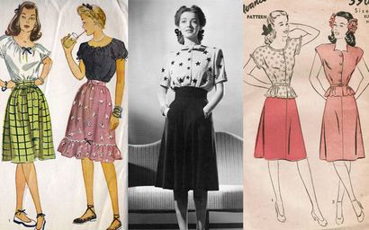 Comment des années 1940 Style vestimentaire (pour elle) La vie Nostalgique