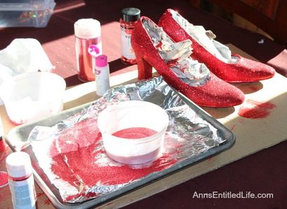 Comment faire facilement votre Belle Ruby Glitter Chaussons