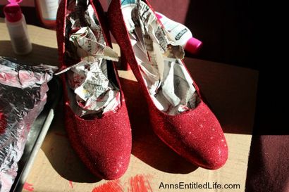 Comment faire facilement votre Belle Ruby Glitter Chaussons