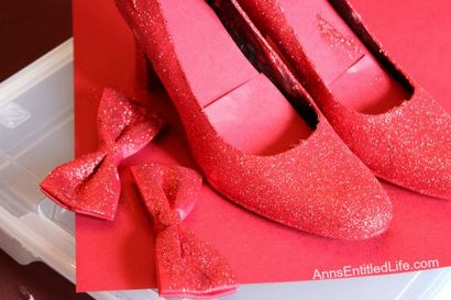 Comment faire facilement votre Belle Ruby Glitter Chaussons