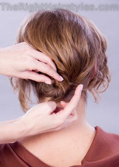 How To elegante Hochsteckfrisur für kurze feines Haar