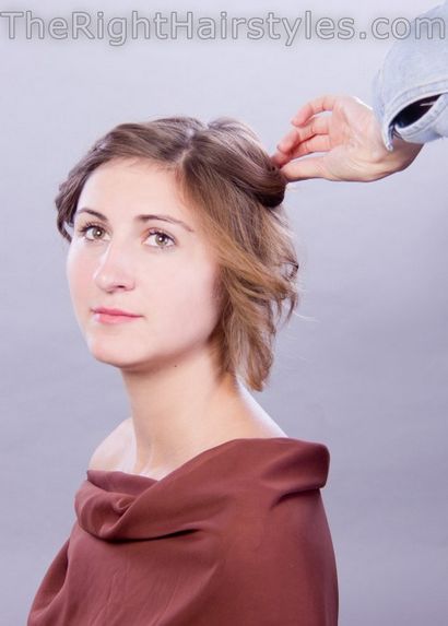 How To elegante Hochsteckfrisur für kurze feines Haar