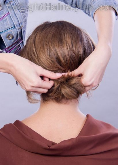 How To elegante Hochsteckfrisur für kurze feines Haar