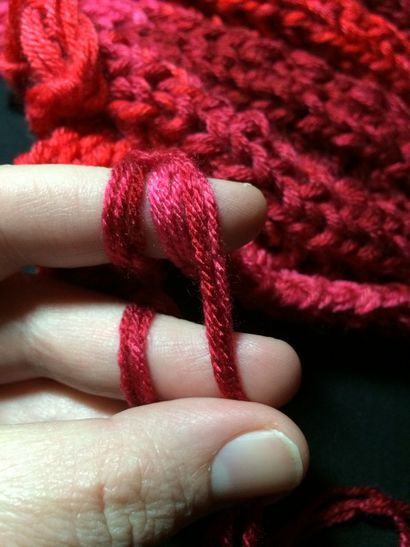 Comment tricoter une couverture doigt - GoodKnit Baisers