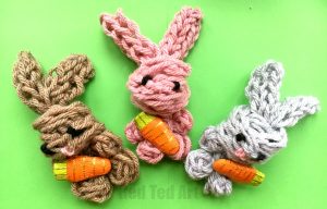 Wie man Finger Stricken - Red Ted Kunst - s Blog