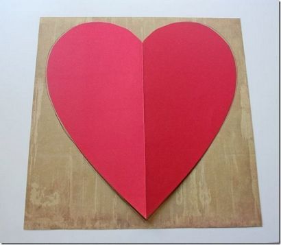 Comment plier un bricolage mignon enveloppe de papier en forme de coeur