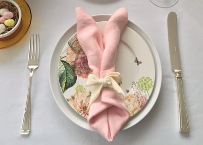 Allrecipes Dish - Wie die Super-nette Häschen-Ohr-Servietten für Ostern falten