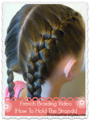 Wie man Französisch Braid, Frisuren für Mädchen - Prinzessin Frisuren