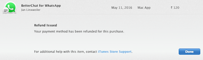 Mac oder iPhone App Stores - Wie eine Rückerstattung von iTunes holen