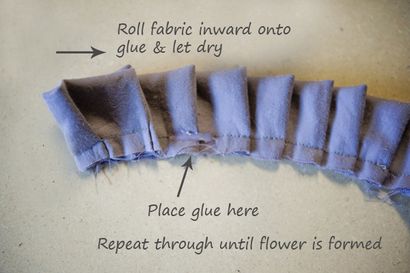 Comment faire pour la main Faire une fleur en tissu Accessoires - Fab Vous Bliss