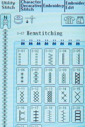 Comment hemstitch par machine