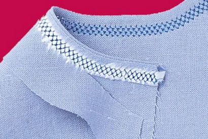 Comment hemstitch par machine