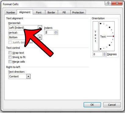 Wie Text in Microsoft Excel 2010 einrücken - Lösen Sie Ihre Tech