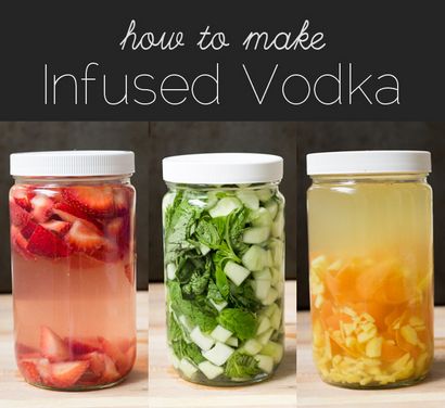 Wie Sie Ihre eigenen Wodka-Führer und 3 Rezepte, Blog Infuse
