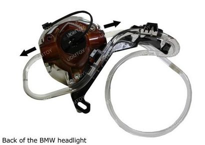 Comment faire pour installer les yeux LED ange dans votre BMW correctement
