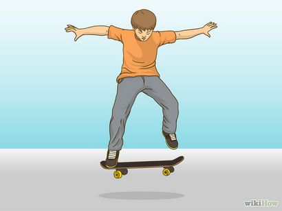 Wie man Kickflip auf einem Skateboard