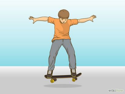 Wie man Kickflip auf einem Skateboard