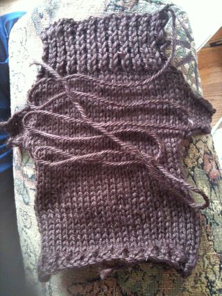 Wie man strickt strammes Fingerlose Handschuhe 21 Steps (mit Bildern)