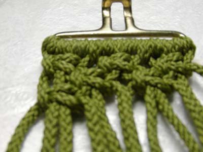 Comment macramé une ceinture, cette année - de Dozen