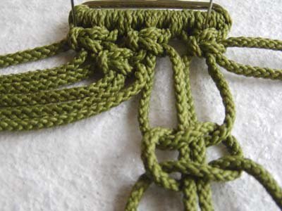 Comment macramé une ceinture, cette année - de Dozen