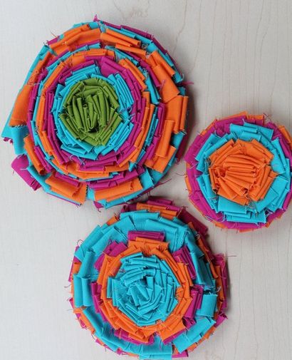 Comment faire 3-D en tissu Fleurs à Embellissez 3-D Quilts