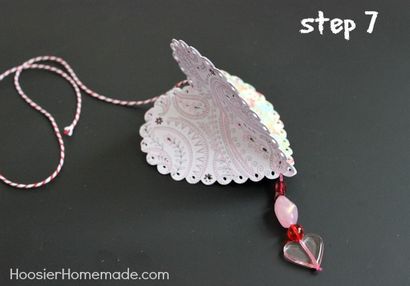 Wie man 3D Paper Hearts machen - Hoosier Homemade