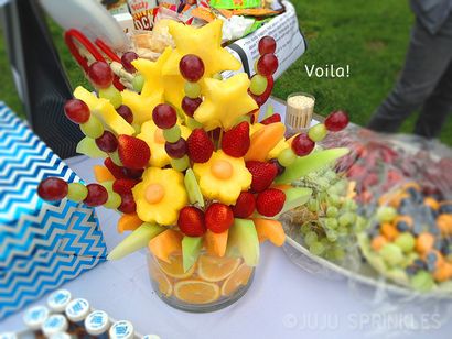 Comment faire un bouquet de fruits $ 100 Aux termes de 20 $ - Sprinkles Juju