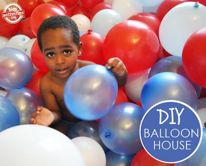 Wie man einen Ballon Fort DIY Partyzelt - Fort Magie